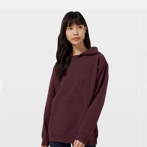 Women's Lululemon Burgundy Hoodie Sweatshirt